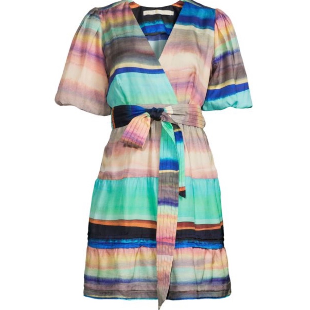 MARIE OLIVER
Callie Silk Blend Mini Dress
